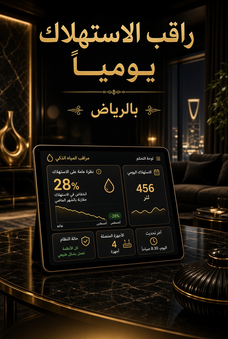شركة حل ارتفاع فاتورة المياه بالرياض